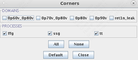 sram compiler corners